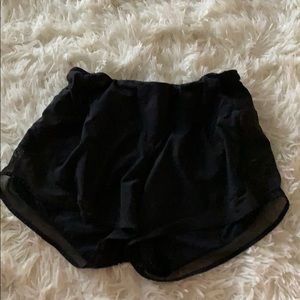 Lululemon shorts with mesh trim